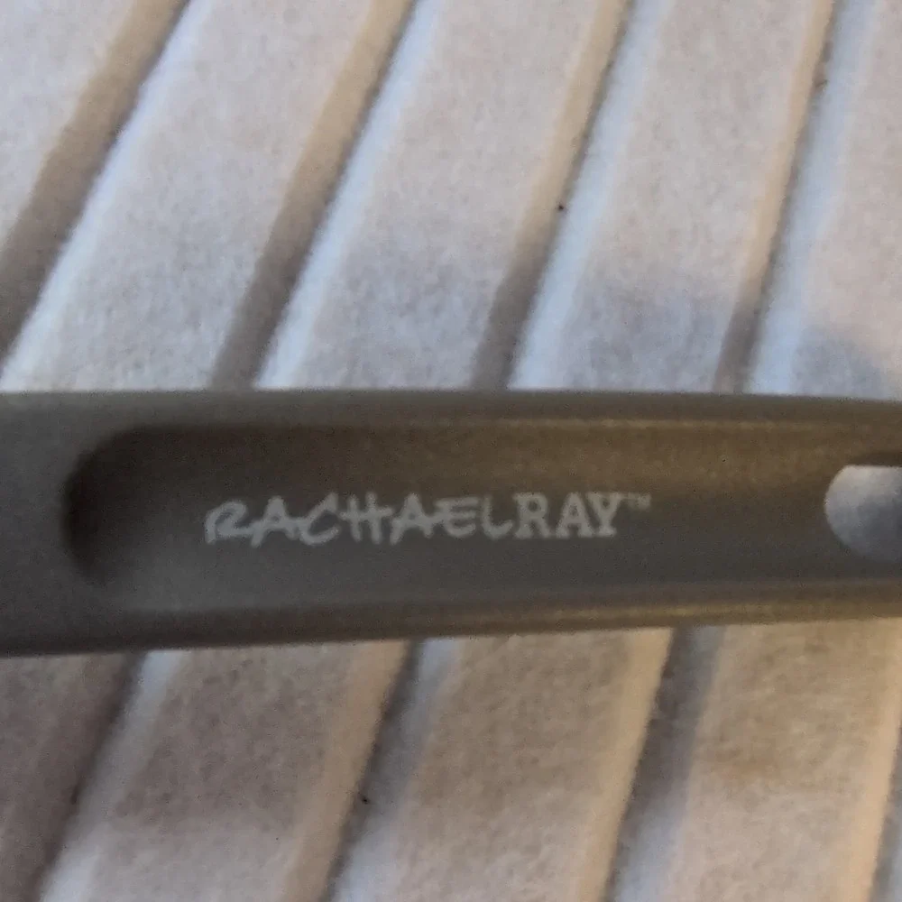 Rachael Ray Gray Plastic Cooking Spoon Kitchen Utensil